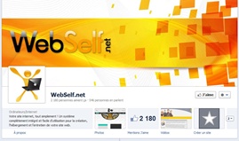 Page Facebook de WebSelf