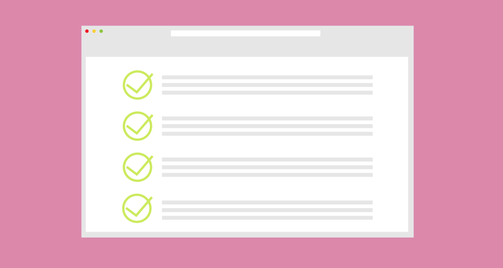 Important checklist before publishing your website