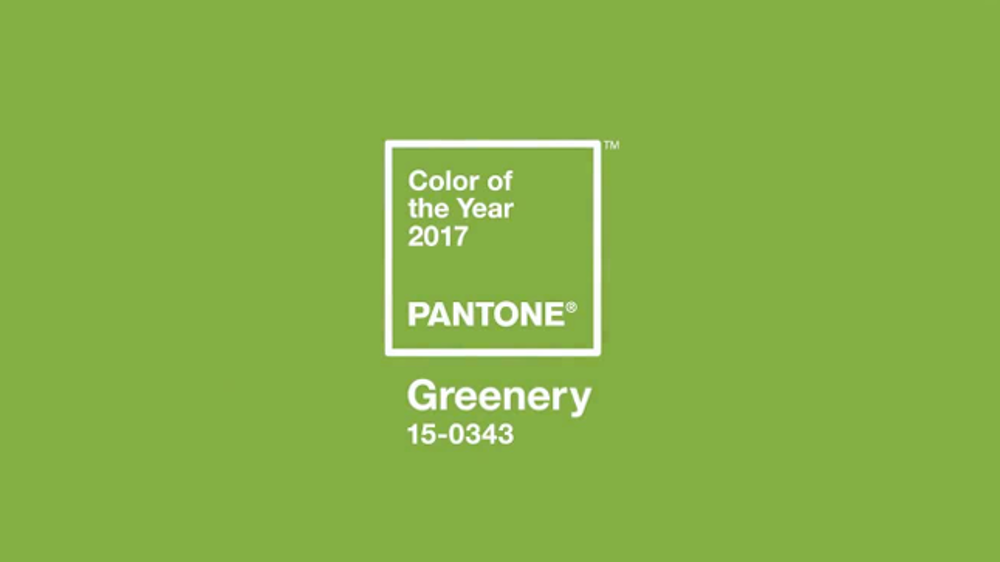 Greenary: Pantone's color of the year 2017