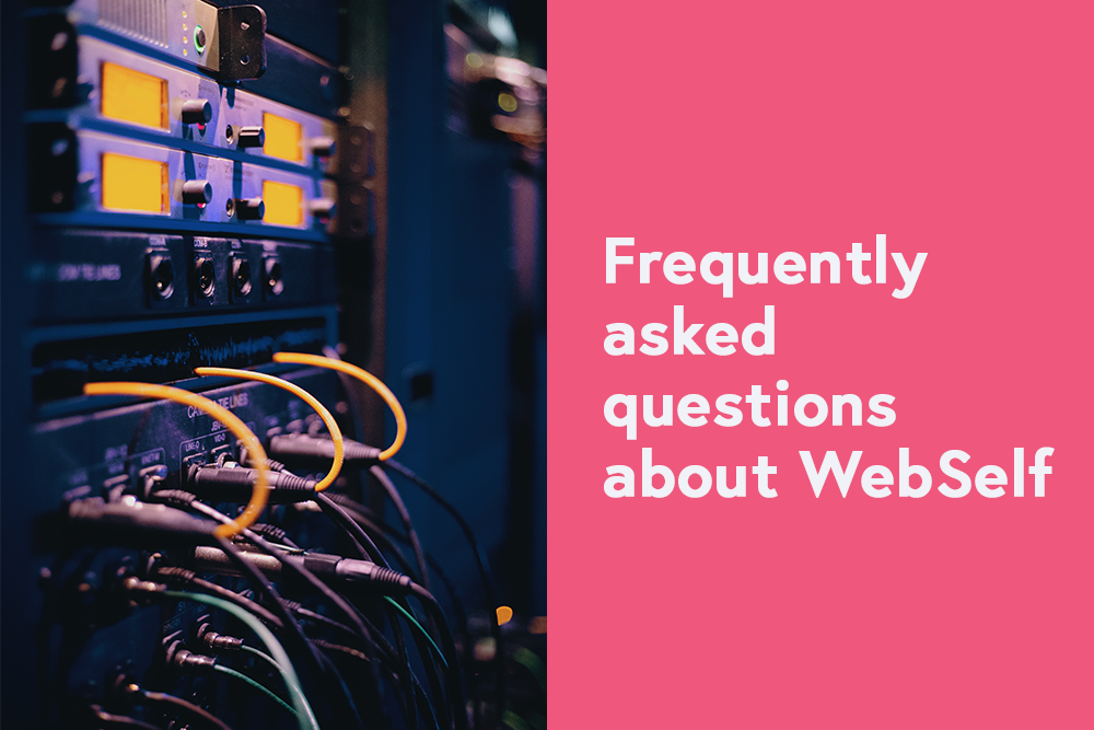 Frequently Asked Questions About WebSelf