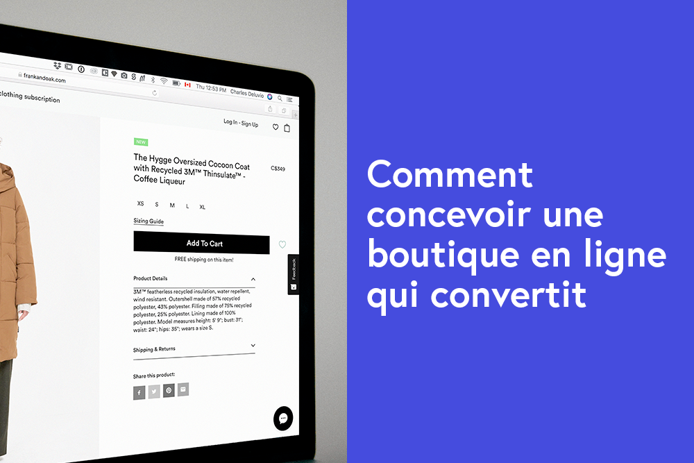 Comment designer une boutique en ligne qui convertit