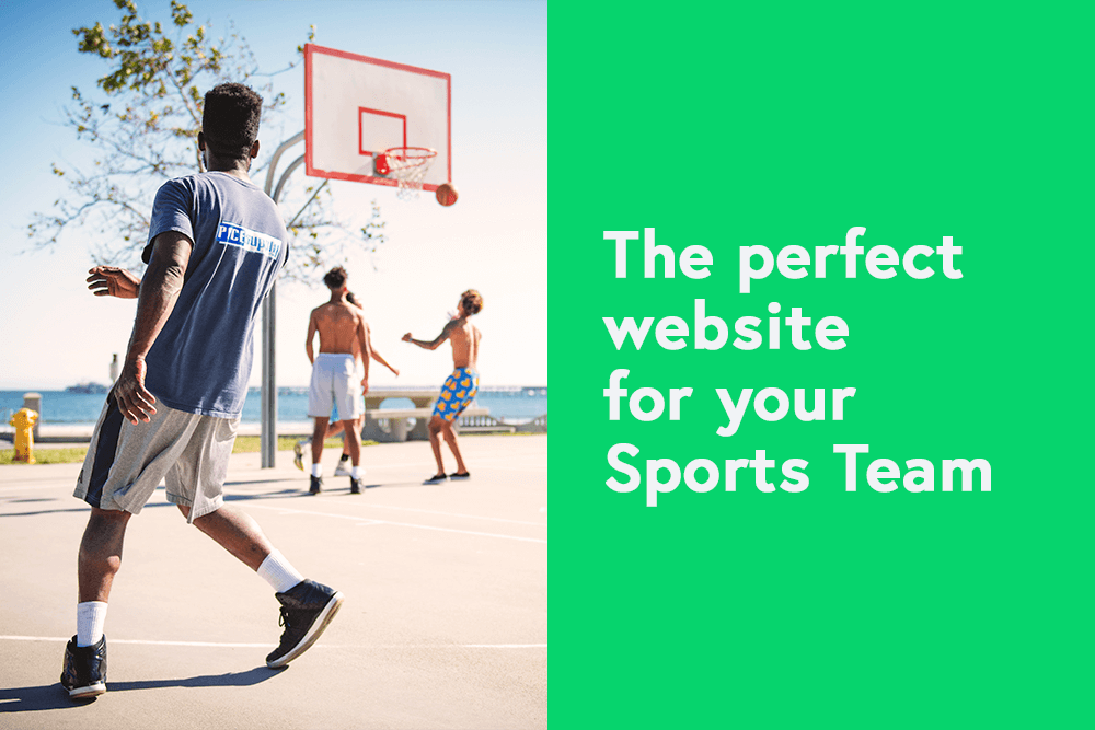 The Perfect Website for Your Sports Team