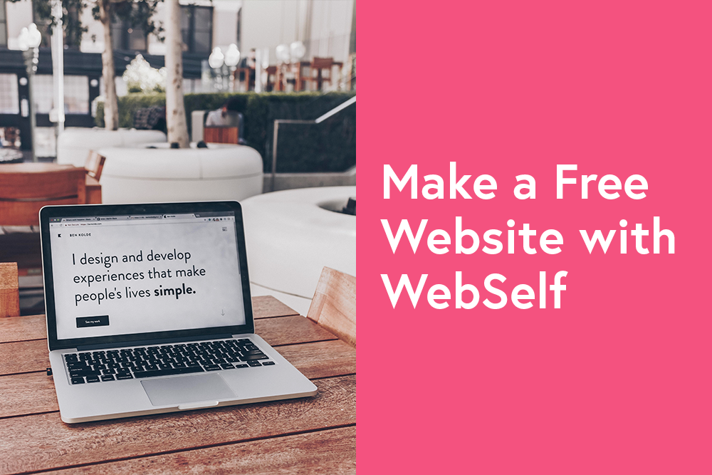 Make a Free Website with WebSelf