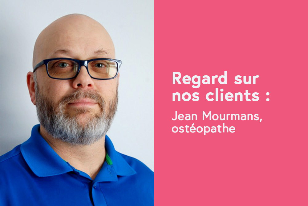 Regard sur nos clients:Jean Mourmans, ostéopathe