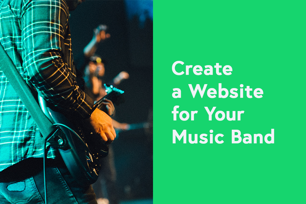 Make a Website for Your Music Group