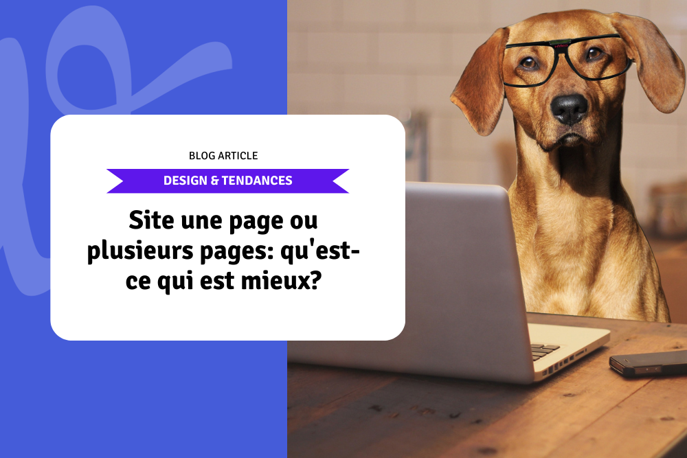 Site une page ou plusieurs pages: qu'est-ce qui est mieux?