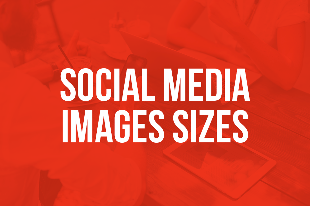 Social network image sizes 