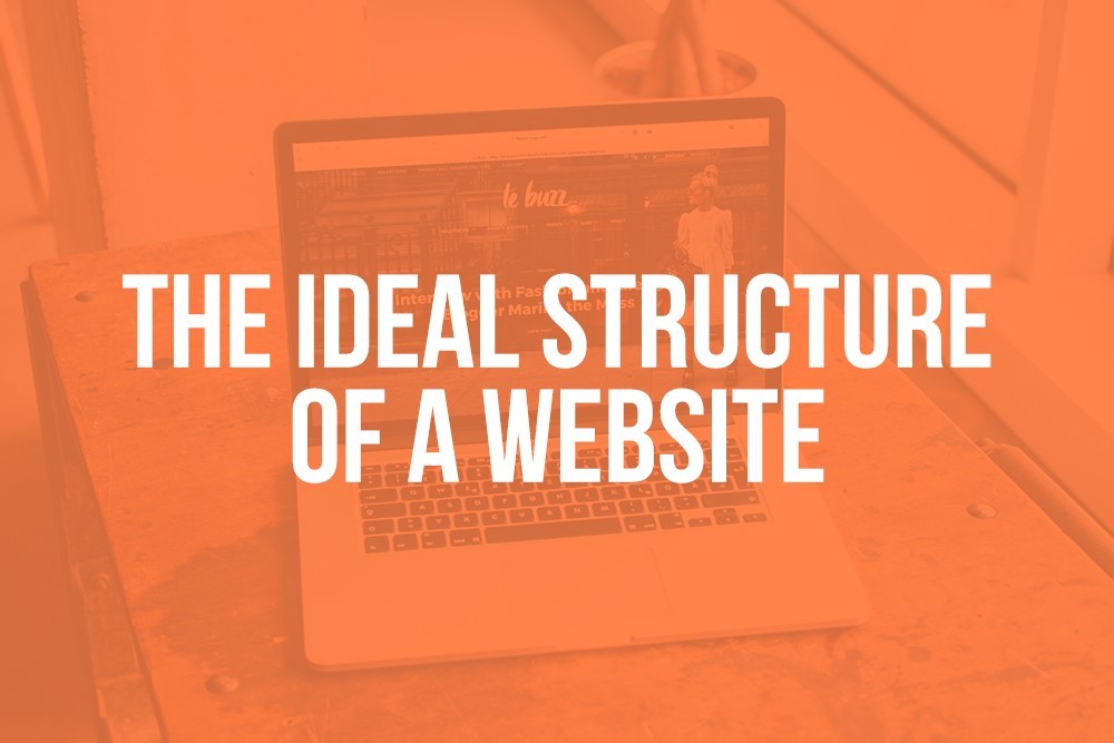 The ideal structure of a website