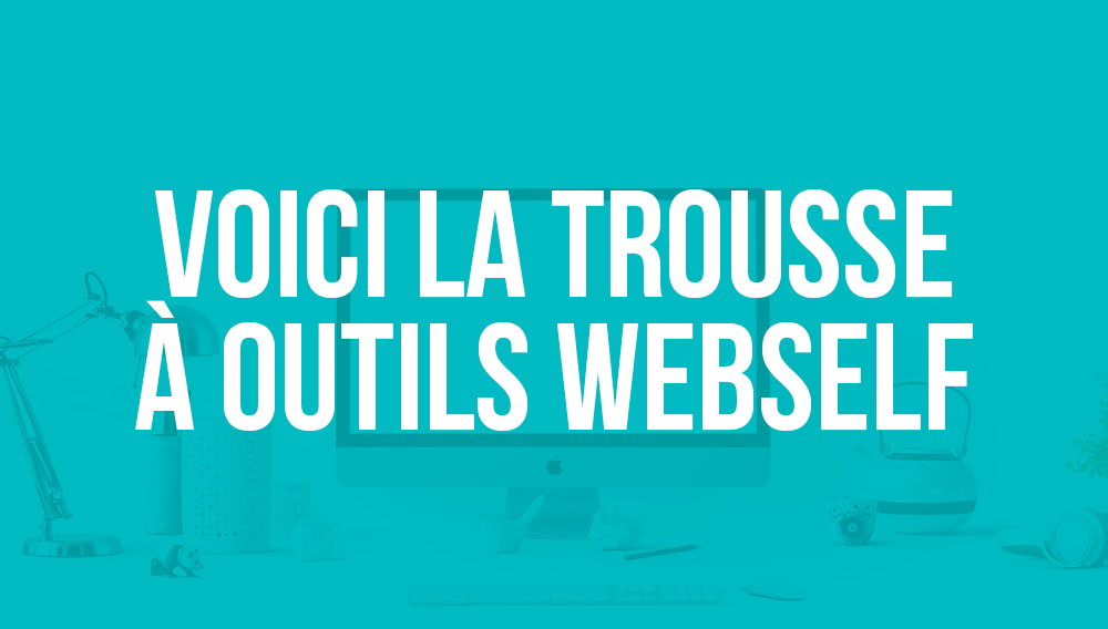 Voice la trousse à outils WebSelf