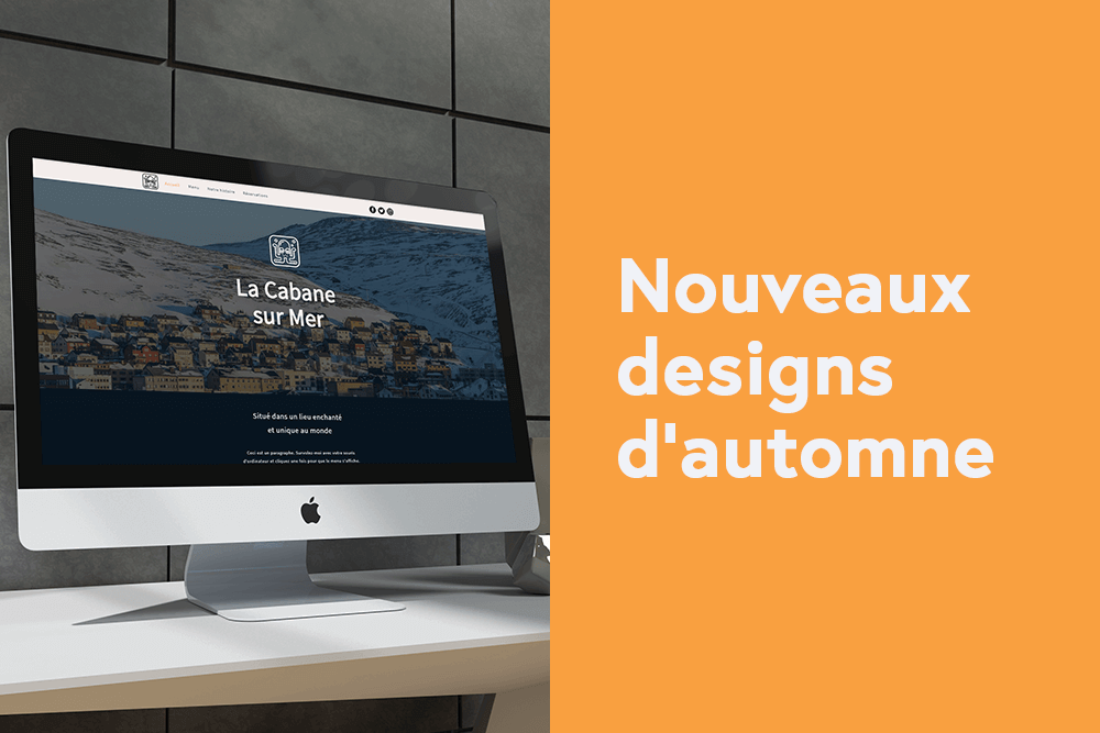 Les nouveaux designs de l'automne