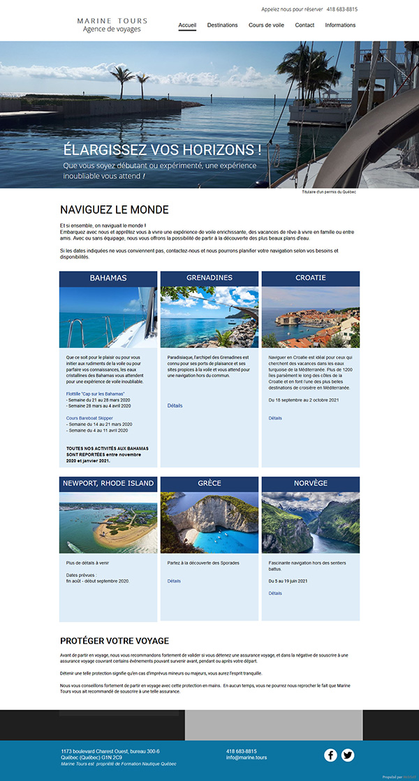 Marine Tours