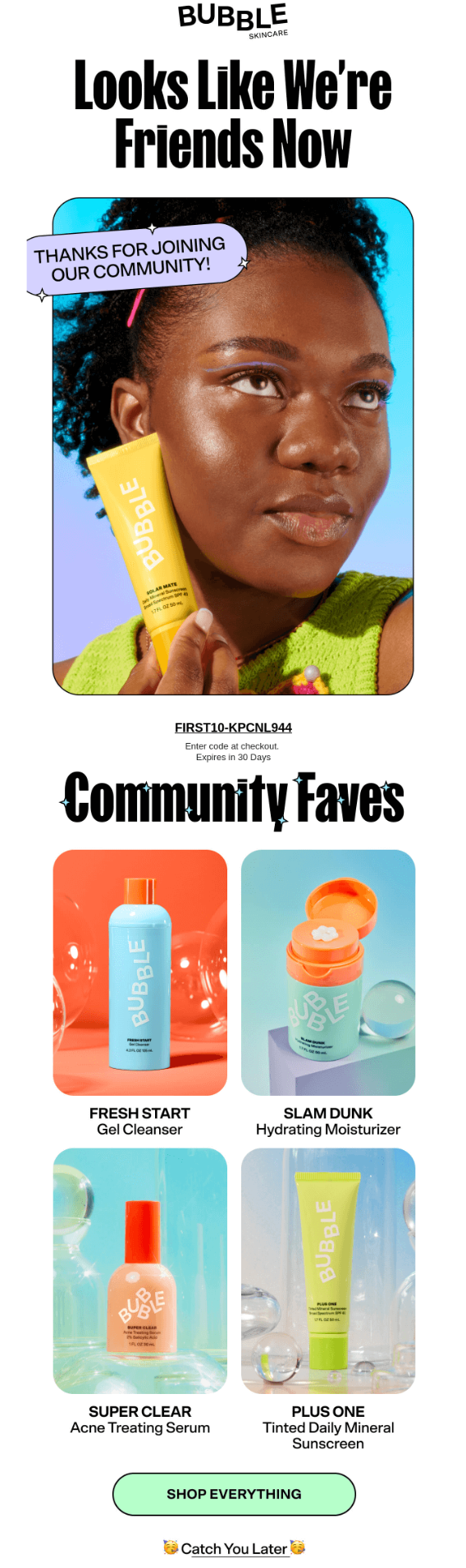 Bubble infolettre
