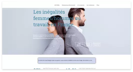 Les inégalités femmes/hommes au travail en France