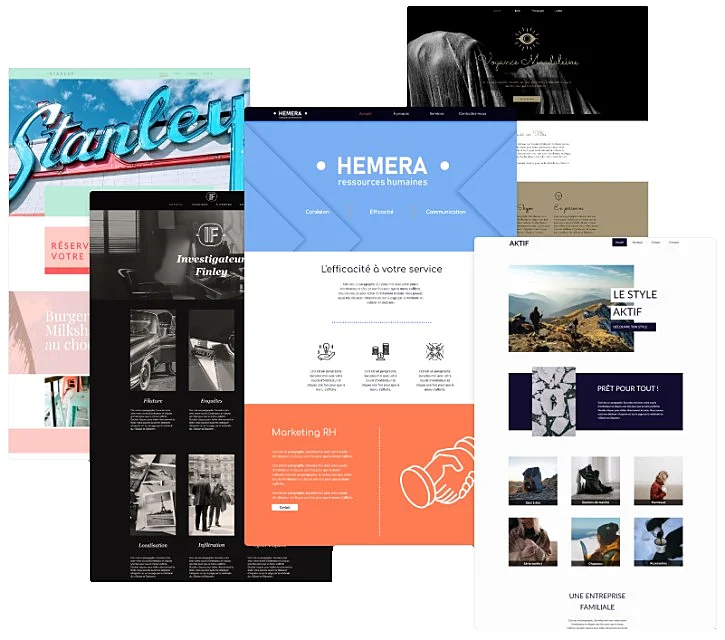 Des designs web fantastiques