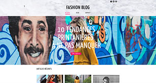 exemple de blog de mode