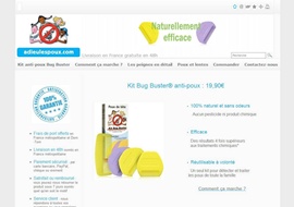 Site web Adieu des poux